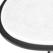 torro white side table   