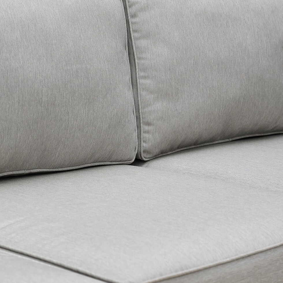 totten key gray outdoor sofa set   