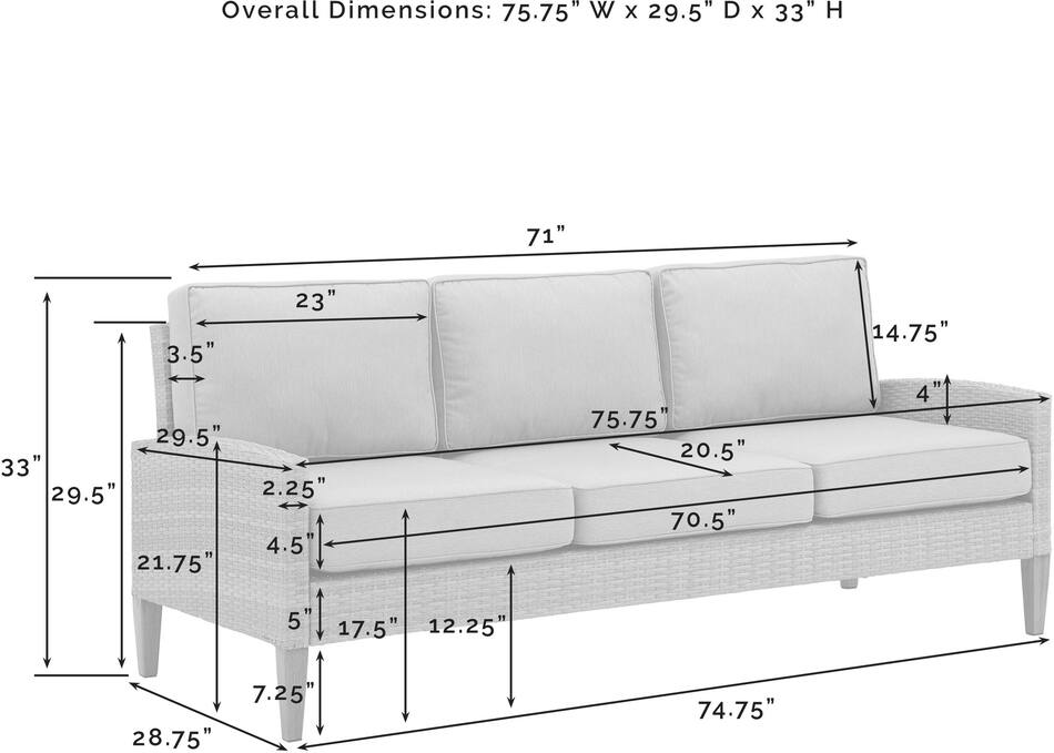 Totten Key 5Piece Sofa Set Value City Furniture