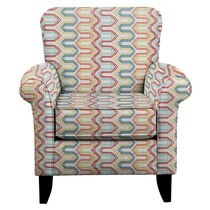 tracy multicolor accent chair   