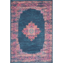 tralee blue area rug  x    