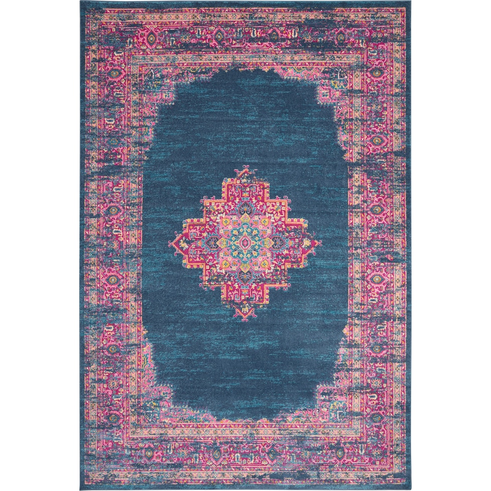 tralee blue area rug  x    
