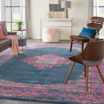 tralee blue area rug  x    