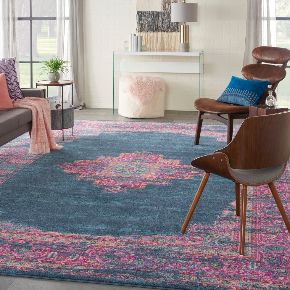 tralee blue area rug  x    