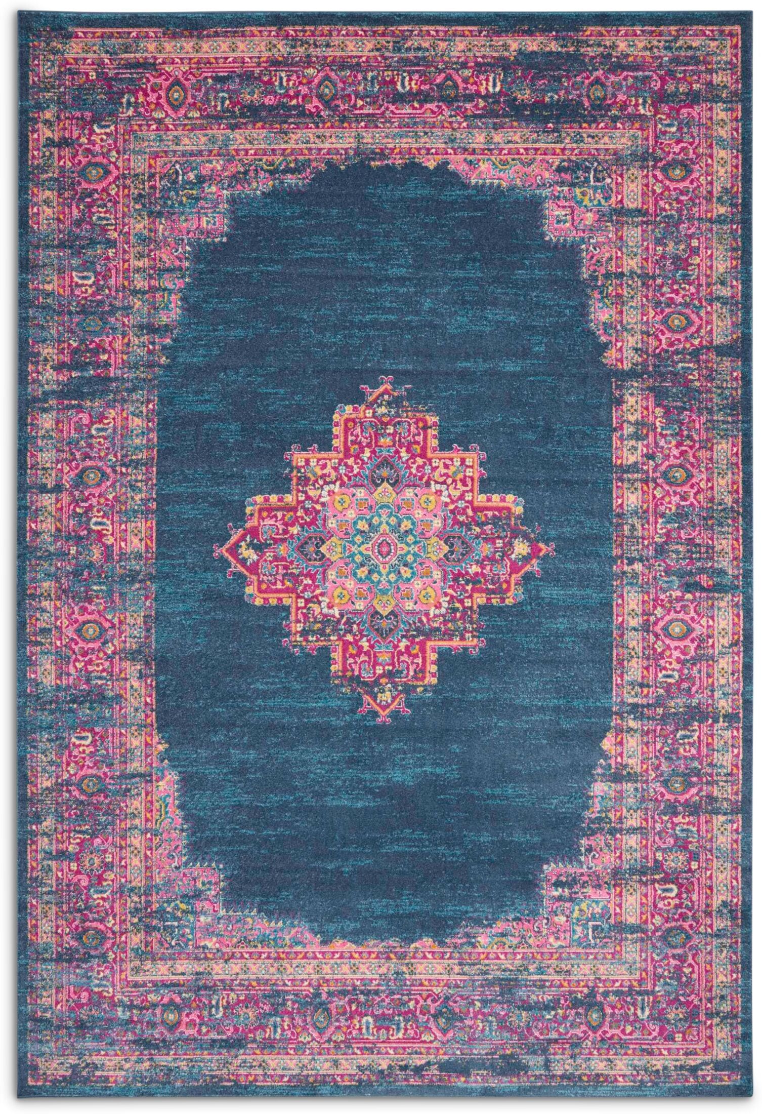 Tralee Area Rug Blue Value City Furniture