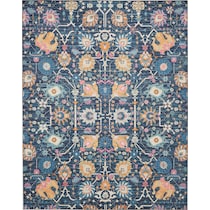tralee blue area rug  x    