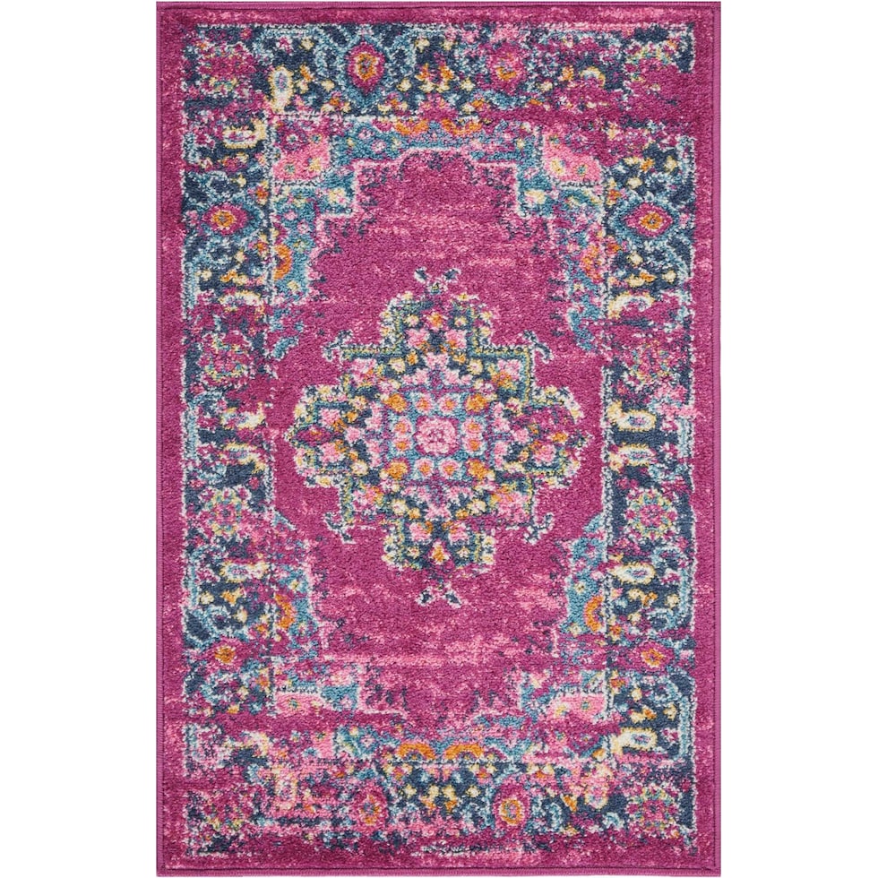 tralee pink area rug  x    