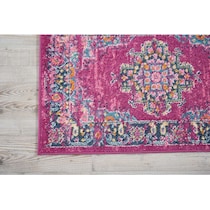tralee pink area rug  x    