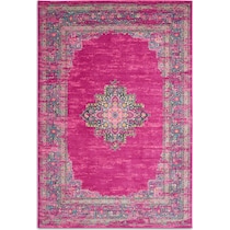 tralee pink area rug  x    