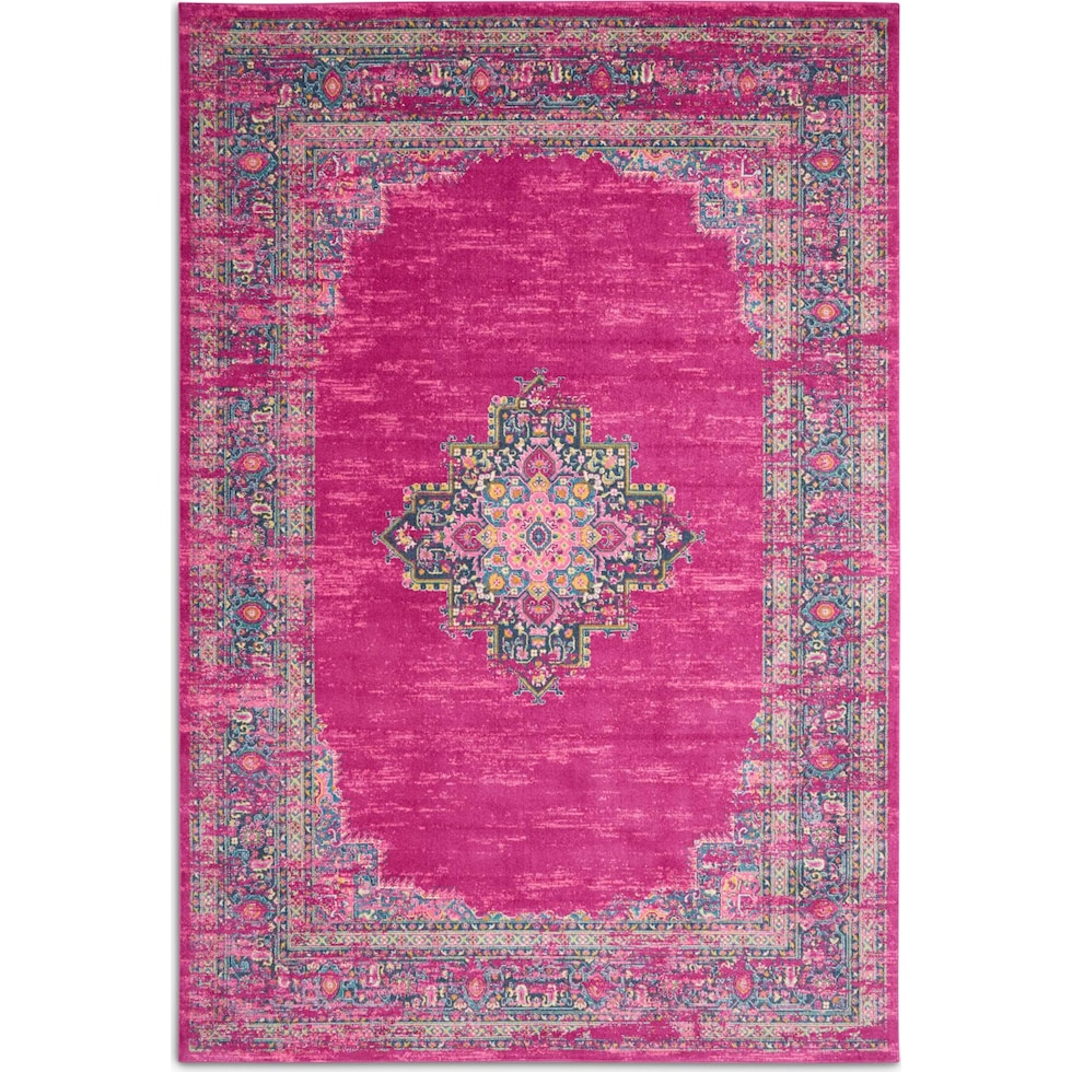 tralee pink area rug  x    