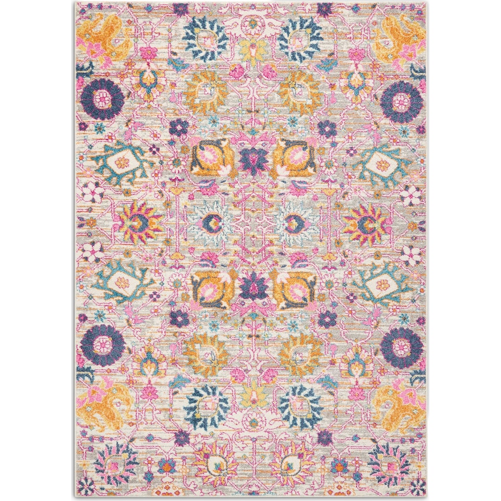 tralee silver area rug  x    