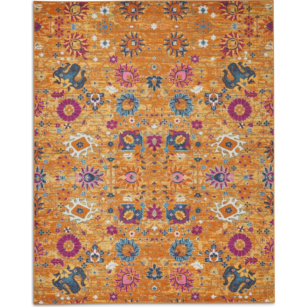 tralee yellow area rug  x    