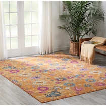 tralee yellow area rug  x    
