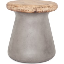 tramonti gray accent table   