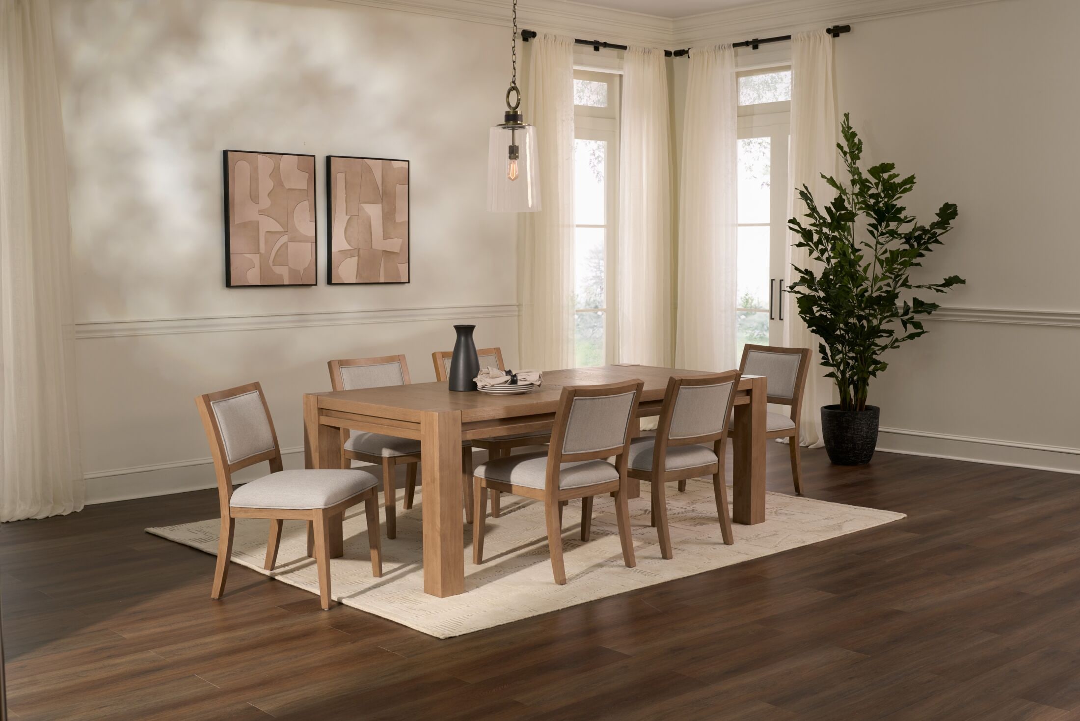 TOMTE DINING TABLE ブラウン Timothy Oulton English Beam Dining Table - Timothy Oulton