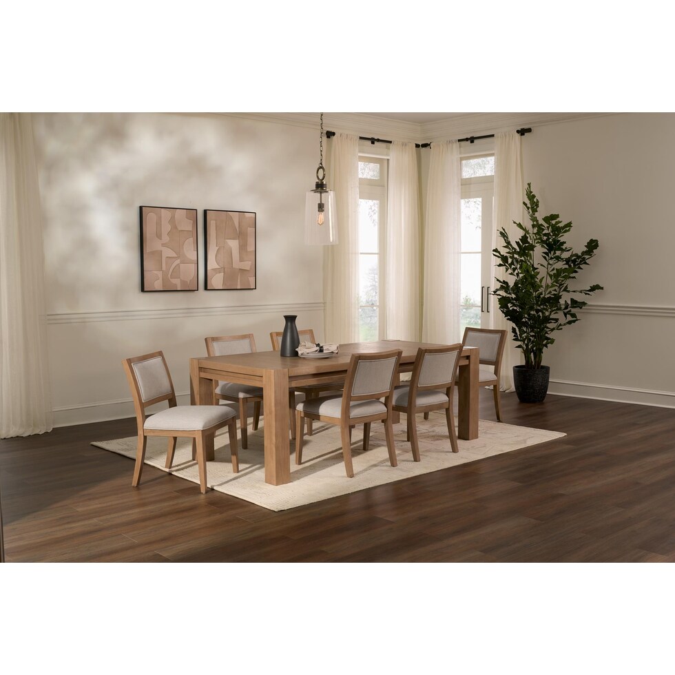 tremont dining neutral side chair   