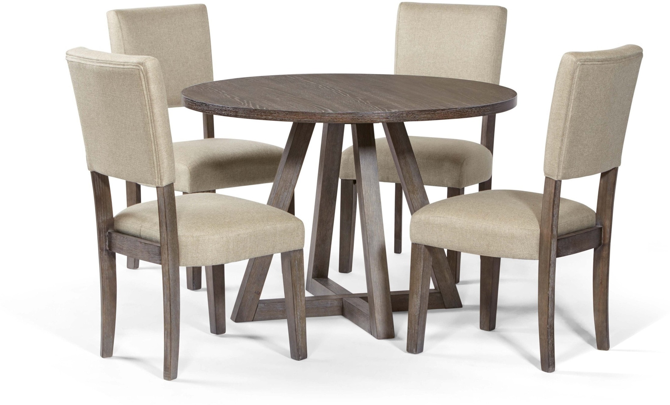 Trenton Dining Table with 4 Dining Chairs Value City Furniture