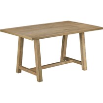 trenton neutral dining table   