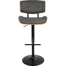 treyvon gray bar stool   