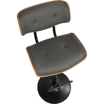 treyvon gray bar stool   