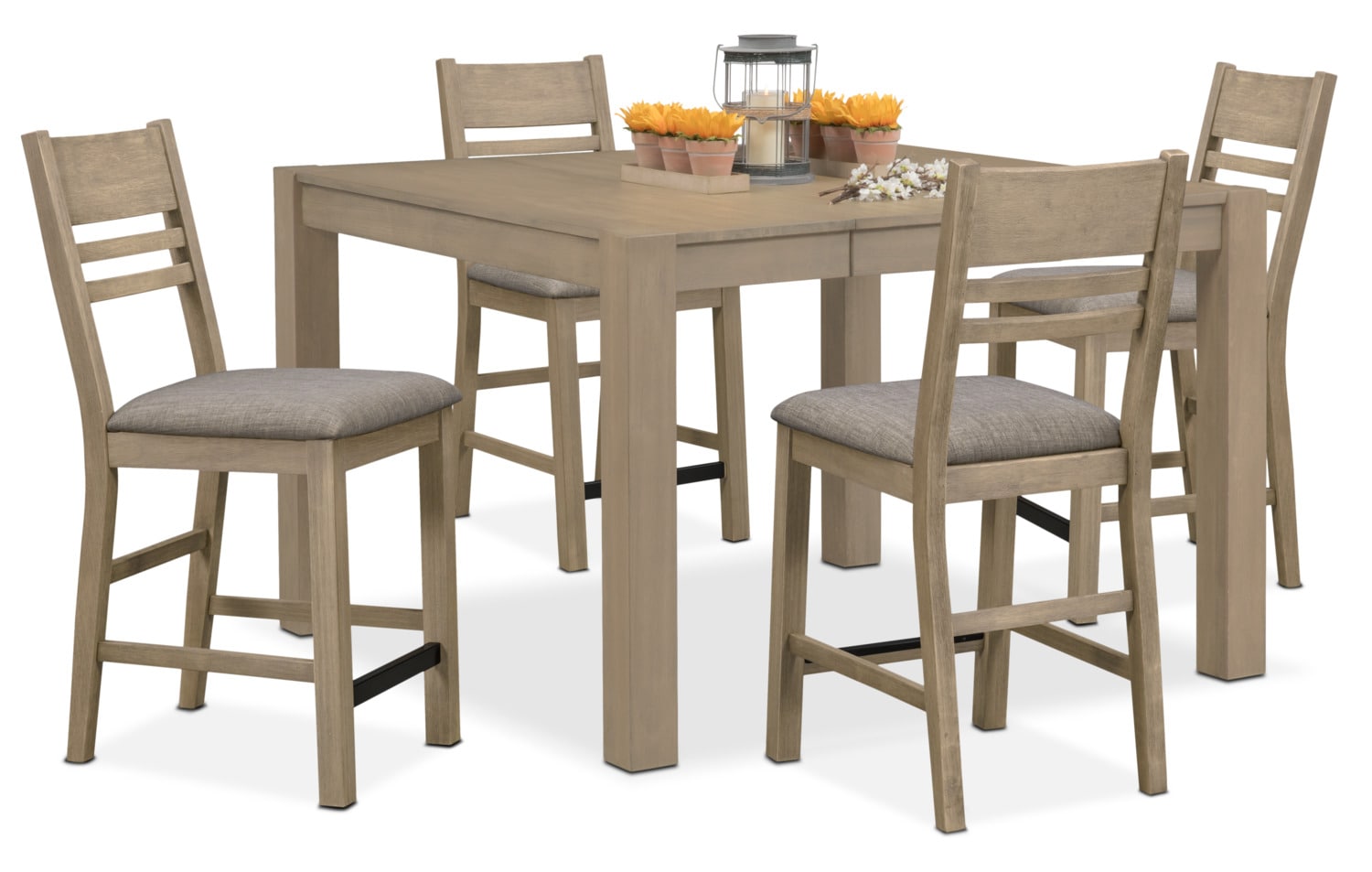 tribeca grey dining set