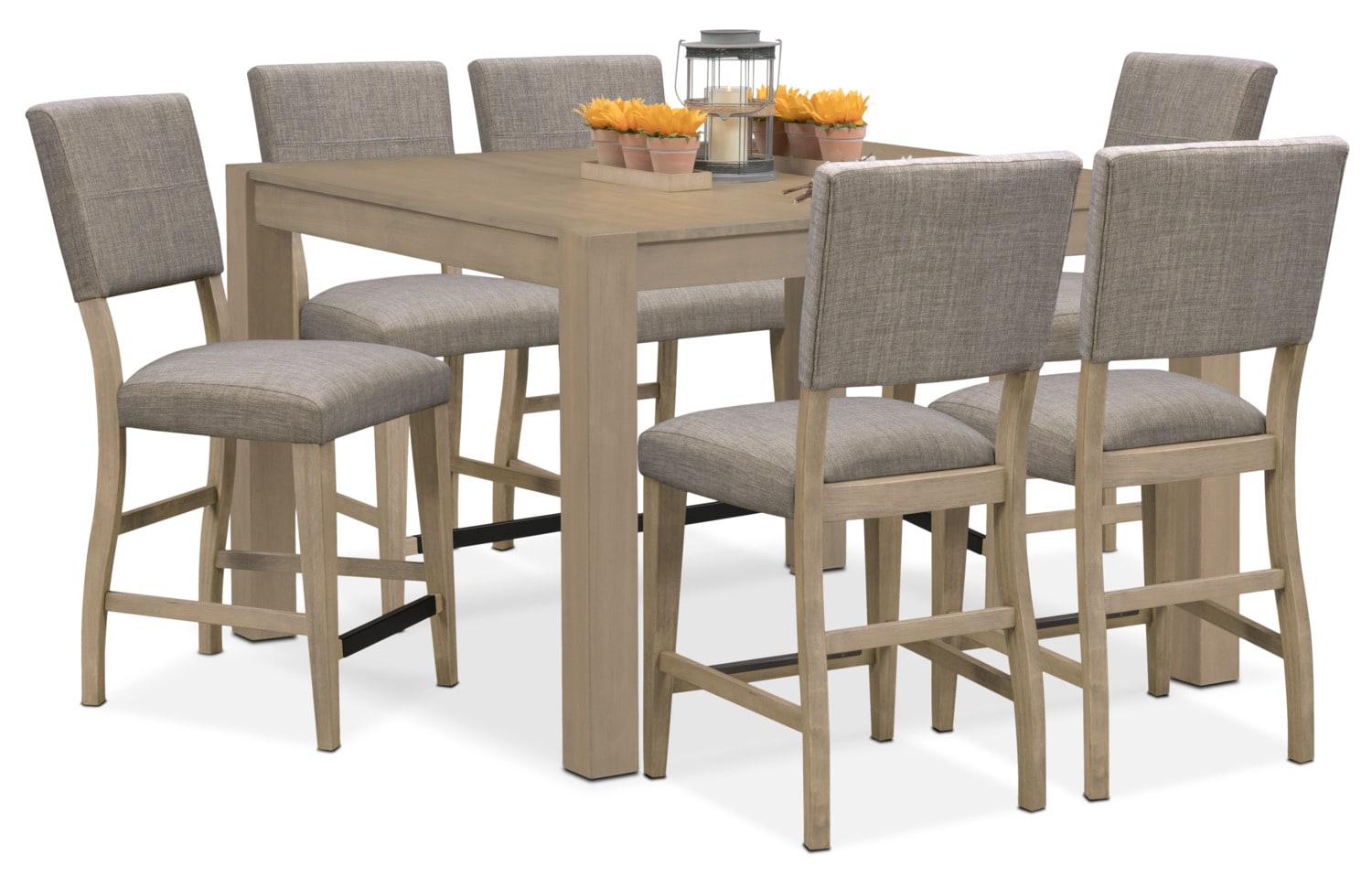 value city counter height table and chairs