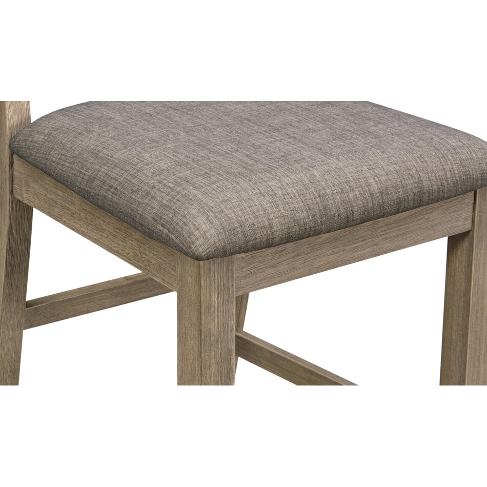 Tribeca CounterHeight Dining Table and 6 Dining Chairs Value City