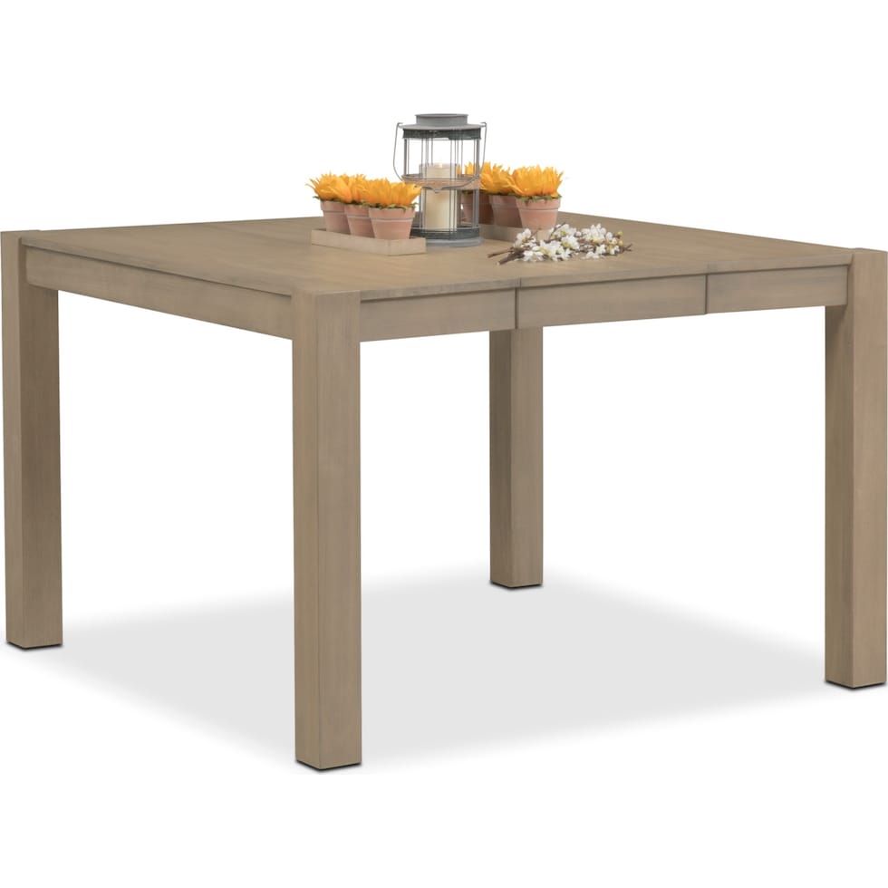 tribeca ch dining gray counter height table   
