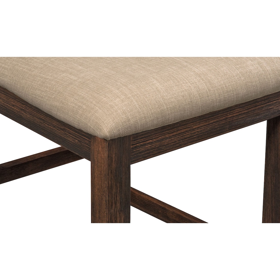 tribeca ch dining tobacco counter height chair   