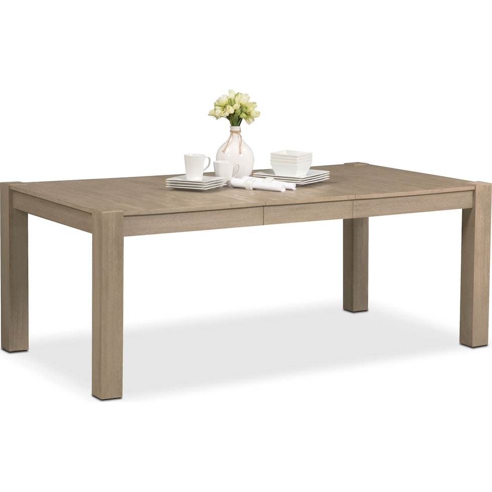 tribeca dining gray dining table   