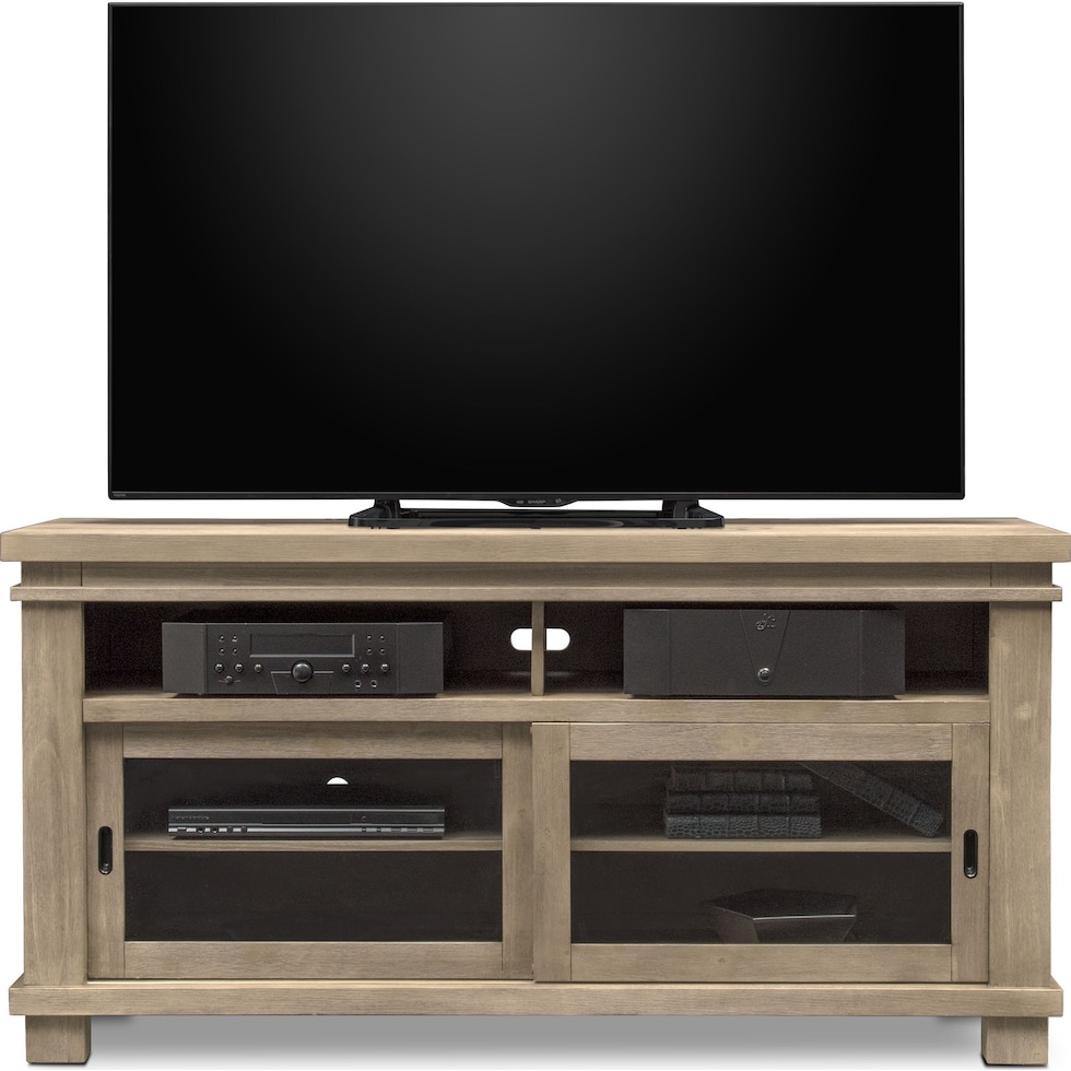 tribeca occasional gray tv stand   