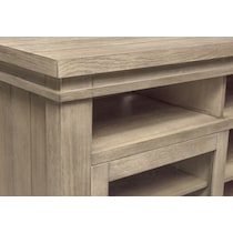 tribeca occasional gray tv stand   