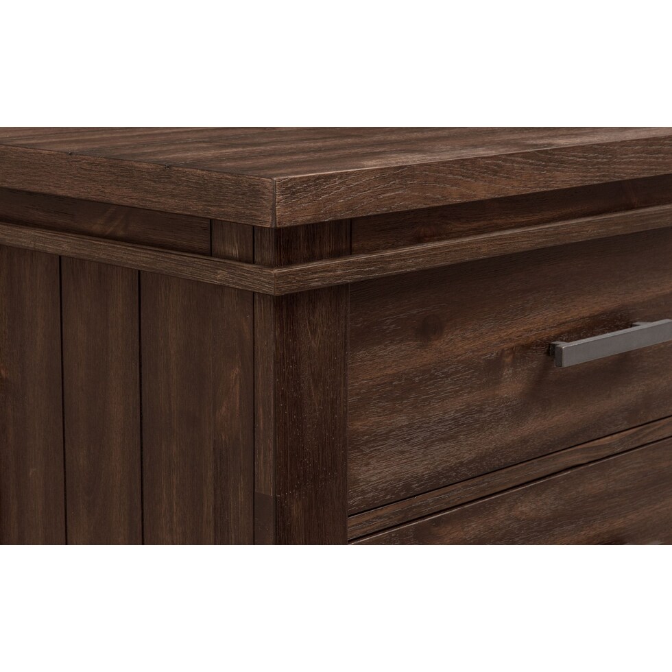 tribeca youth dark brown chest   