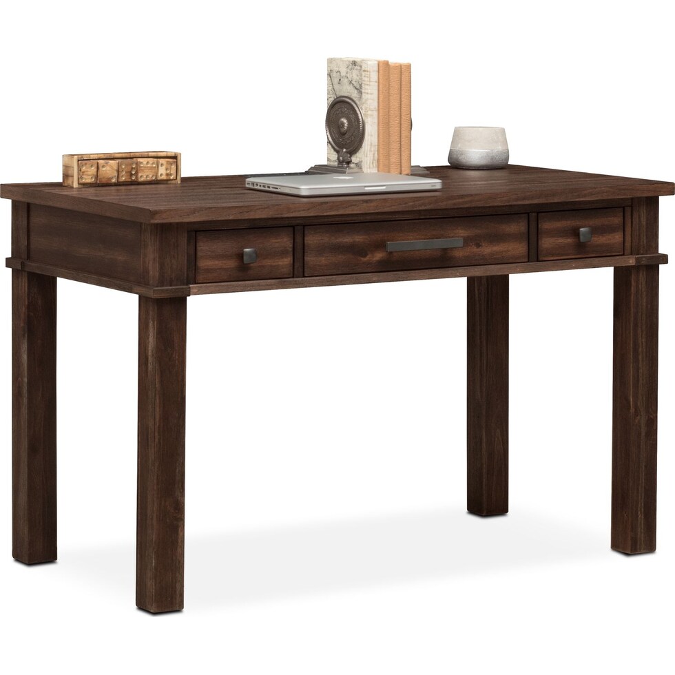 tribeca youth dark brown desk   