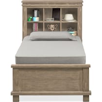 tribeca youth gray full bed   