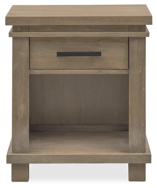 Tribeca Youth Nightstand Gray Value City Furniture