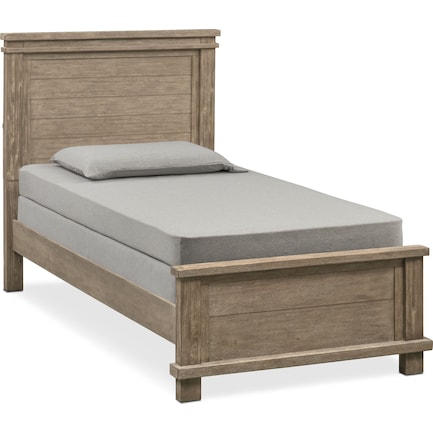 Tribeca Youth Full Bed - Gray