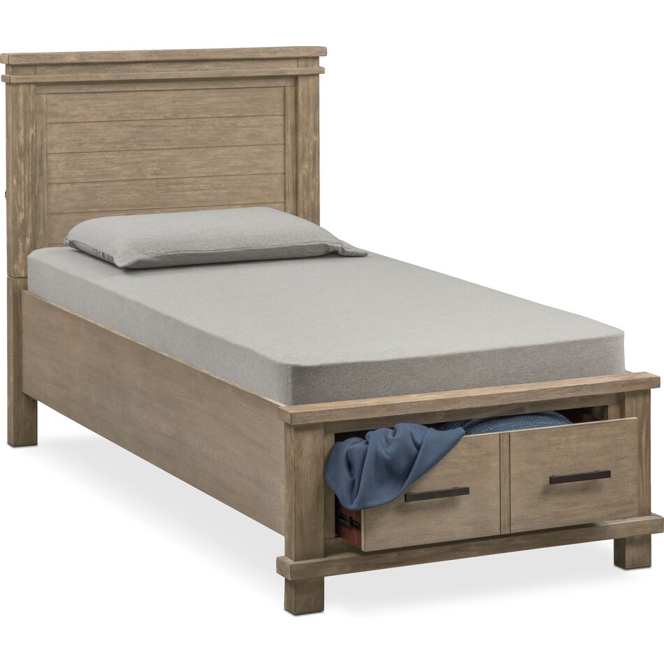 Tribeca Youth Twin Storage Bed Value City Furniture