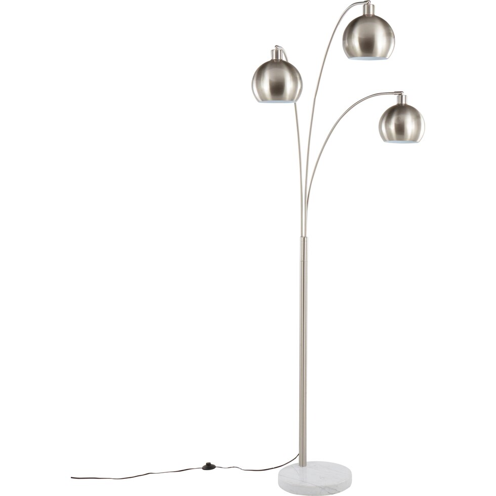 trips metal floor lamp   
