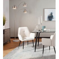trips metal floor lamp   