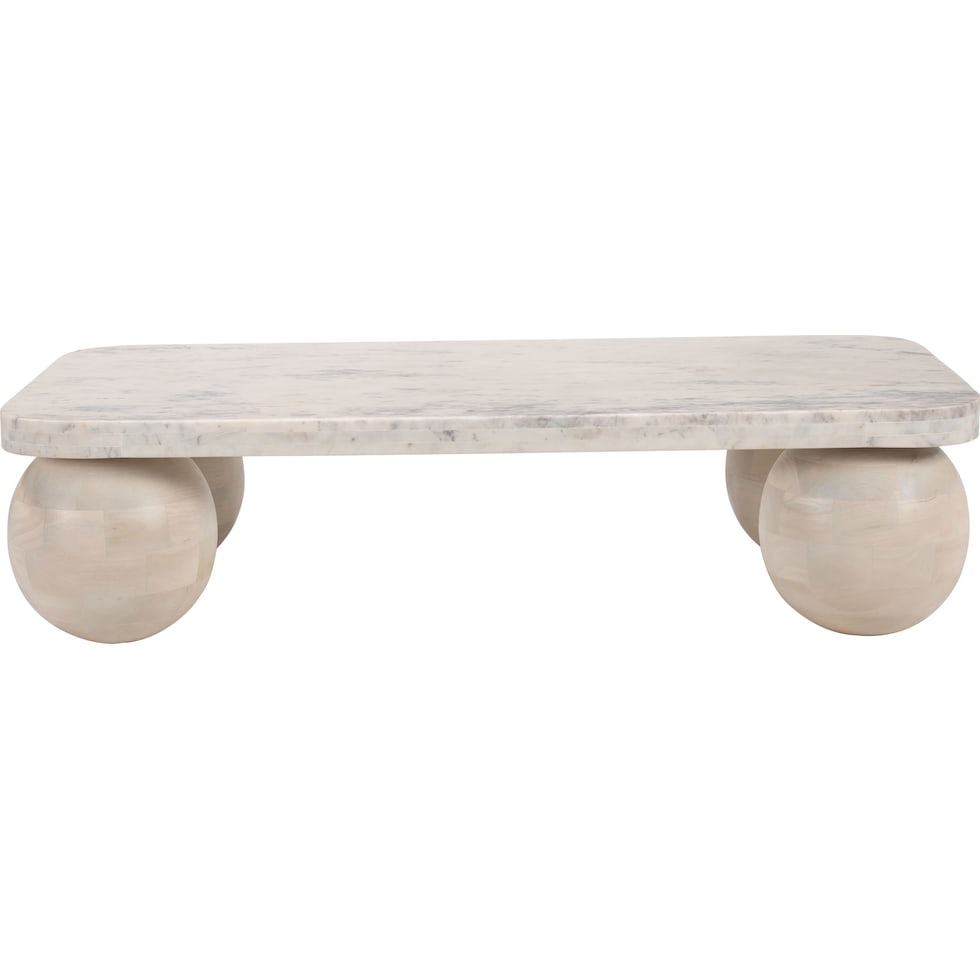 trips neutral coffee table   