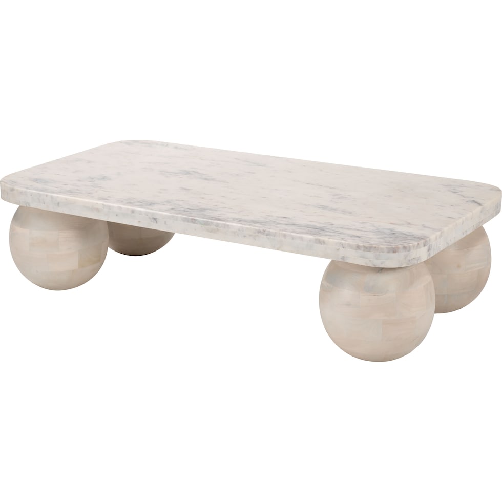 trips neutral coffee table   