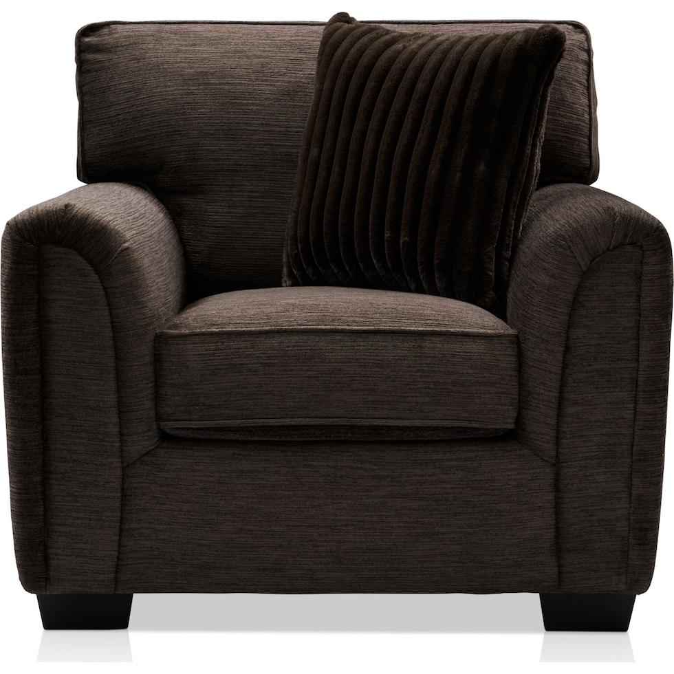 tristan dark brown chair   