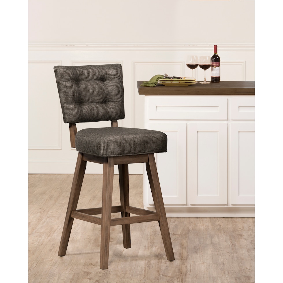 tropea dark brown bar stool   