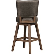 tropea dark brown bar stool   