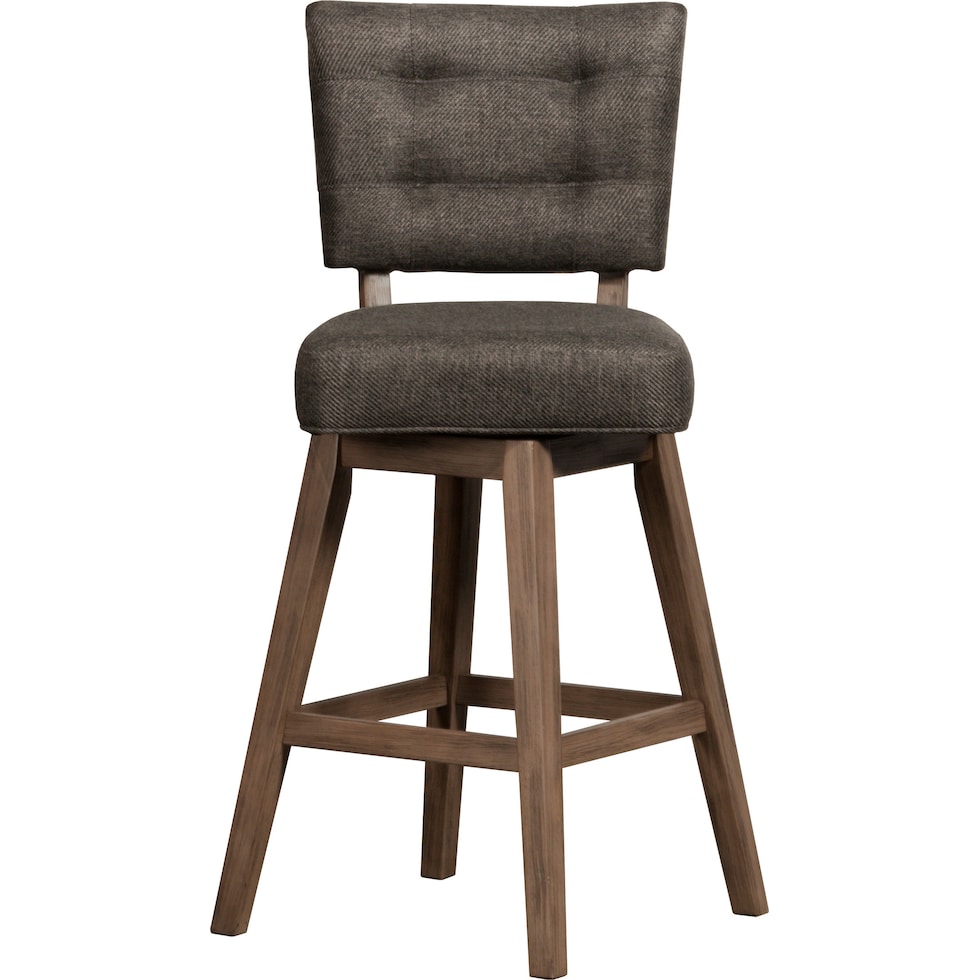 tropea dark brown counter height stool   