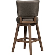 tropea dark brown counter height stool   