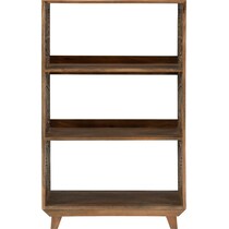 tropicana dark brown bookcase   