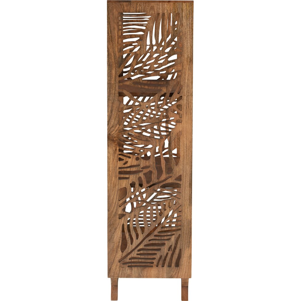 tropicana dark brown bookcase   