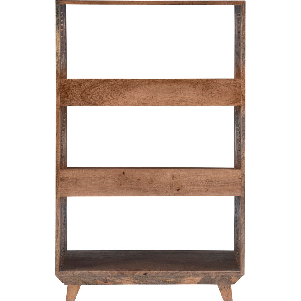 tropicana dark brown bookcase   